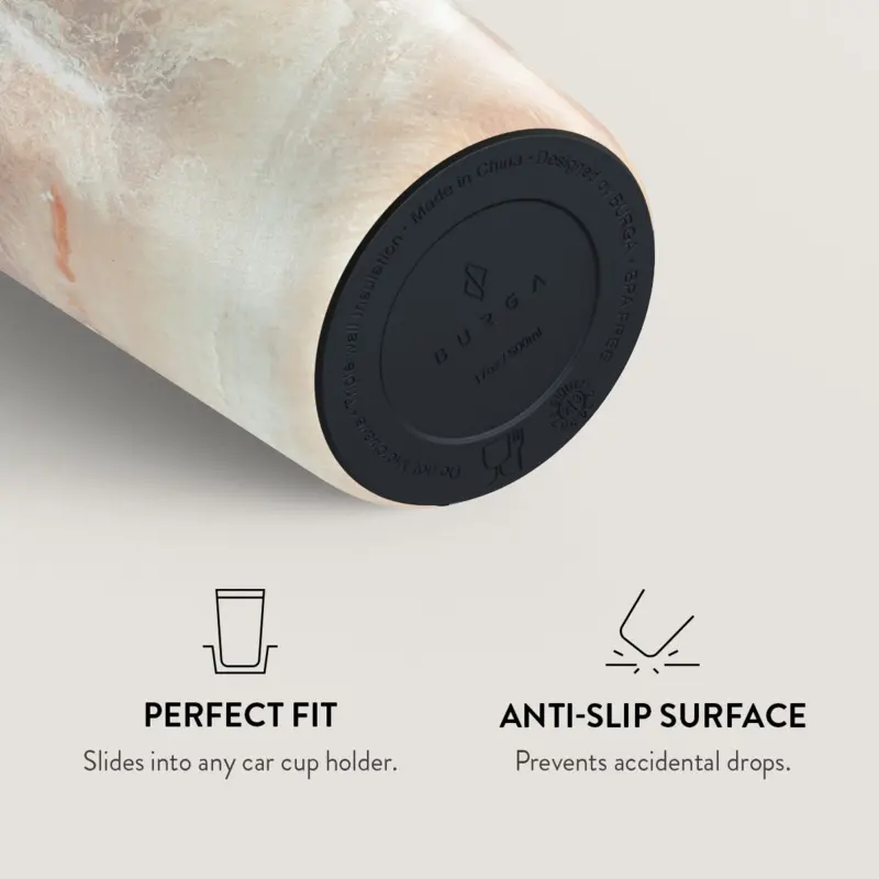 Burga Serene Sunset - Travel Mug 500ml with Flap & Straw Set - 2950324