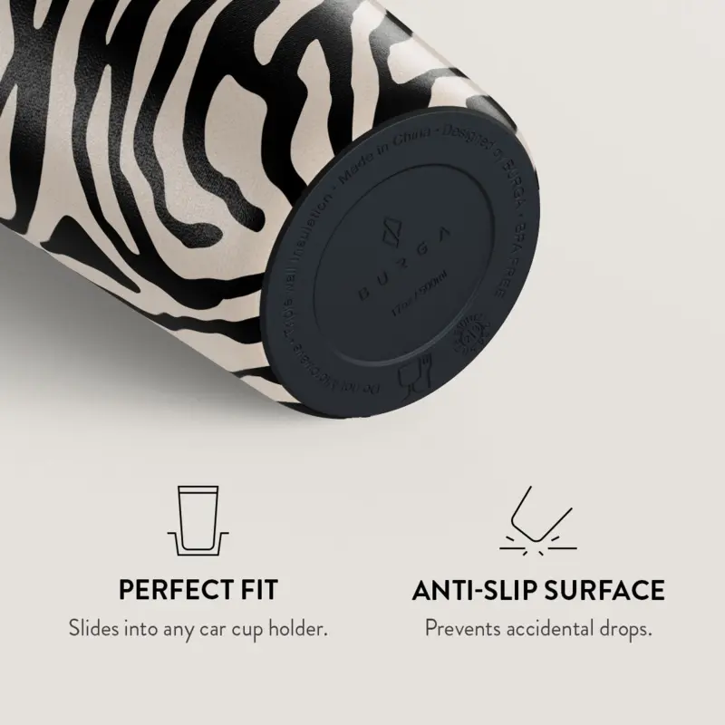 Burga Imperial - Travel Mug 500ml with Flap & Straw Set - 2950524