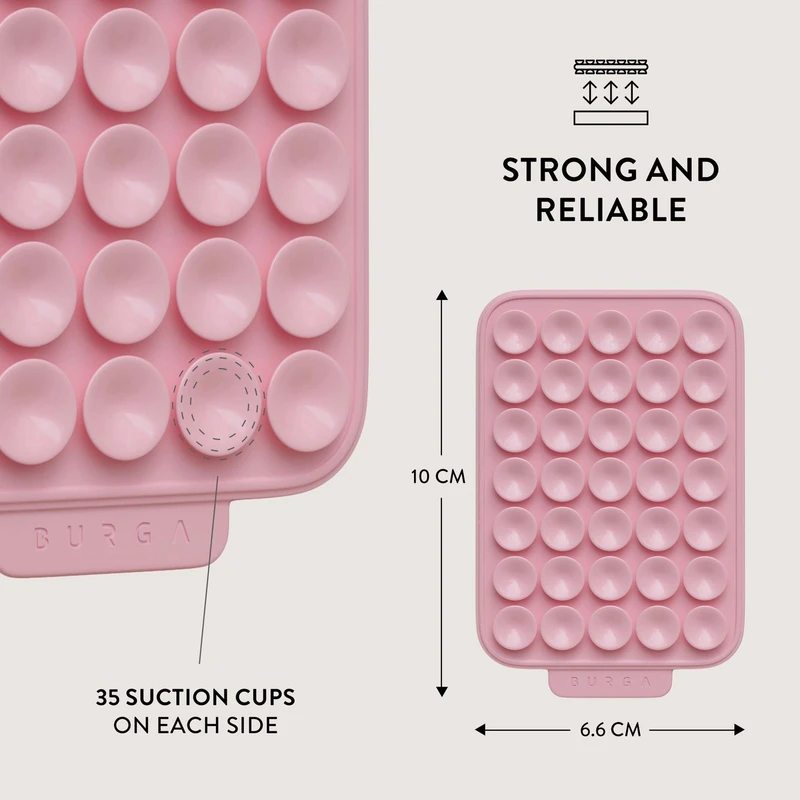 Burga StickPad-Sticky Grip Bubblegum Pink - 2966114