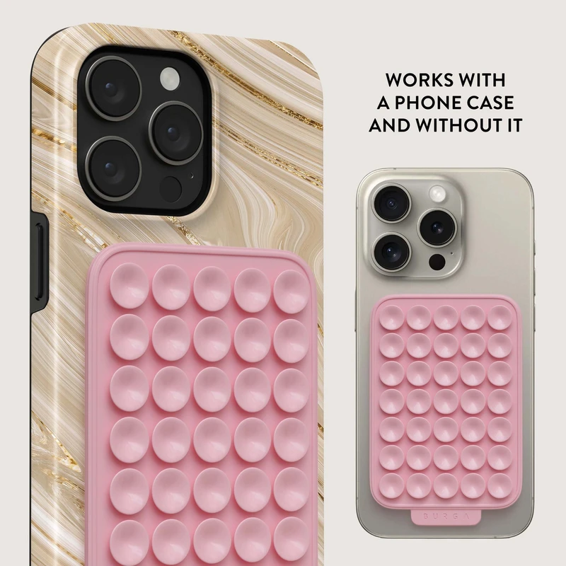 Burga StickPad-Sticky Grip Bubblegum Pink - 2966114