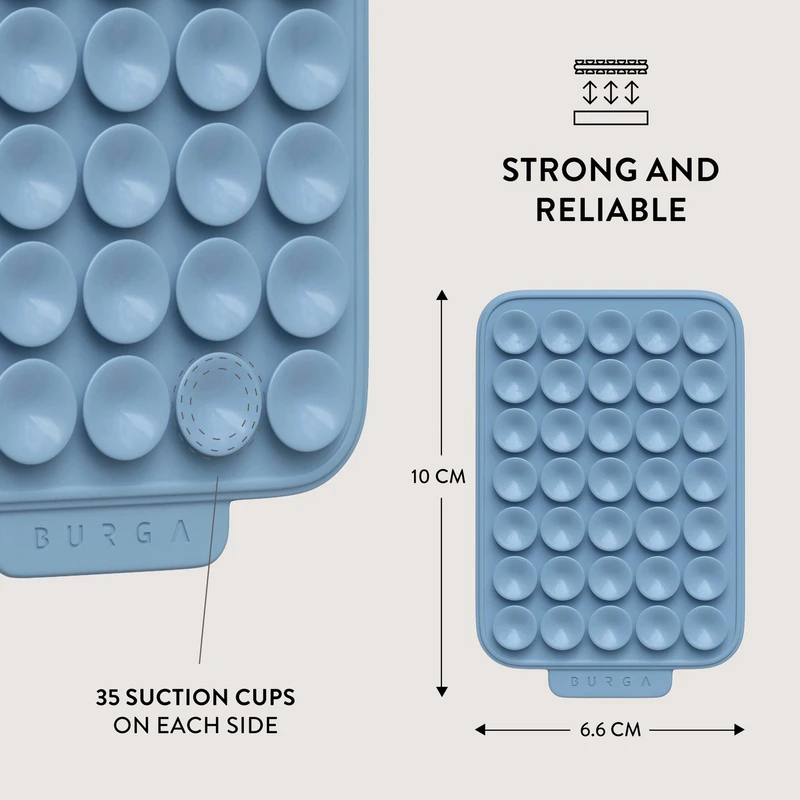 Burga StickPad-Sticky Grip Aqua Blue - 2966115