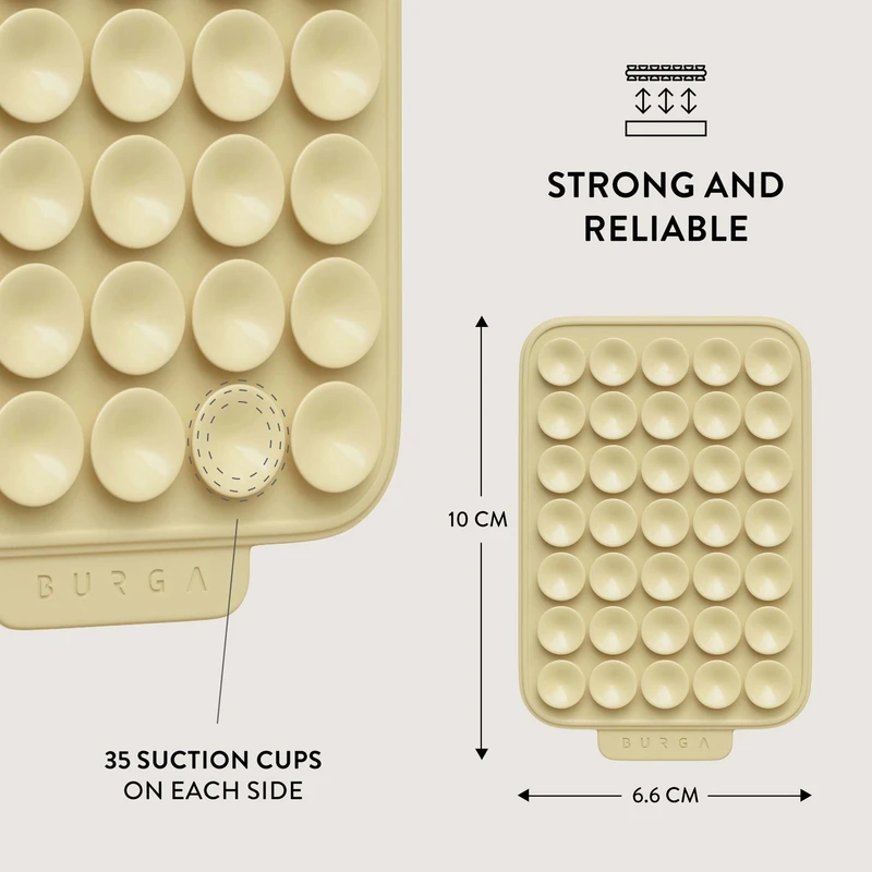 Burga StickPad-Sticky Grip Butter Yellow - 2966117