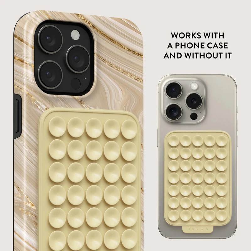 Burga StickPad-Sticky Grip Butter Yellow - 2966117