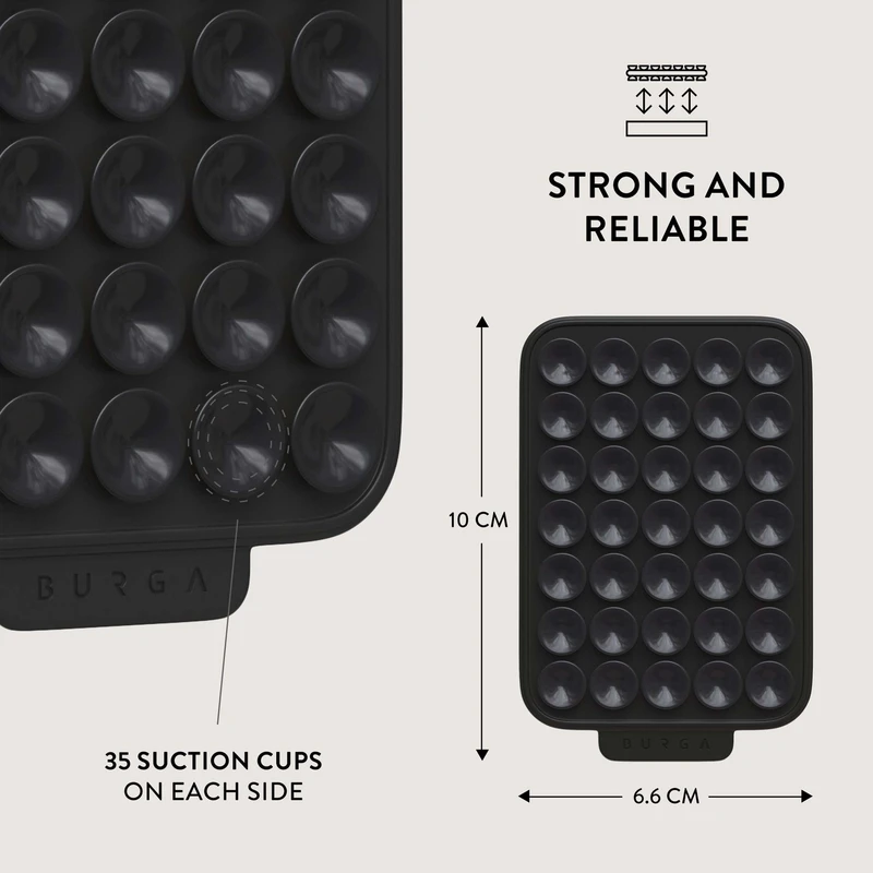 Burga StickPad-Sticky Grip Black - 2966118