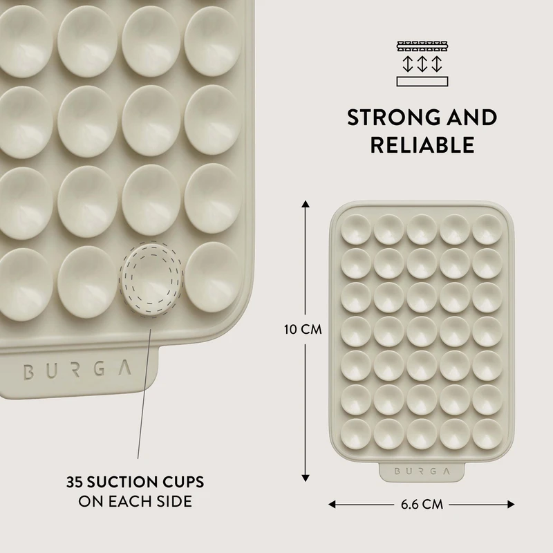Burga StickPad-Sticky Grip Light Grey - 2966119