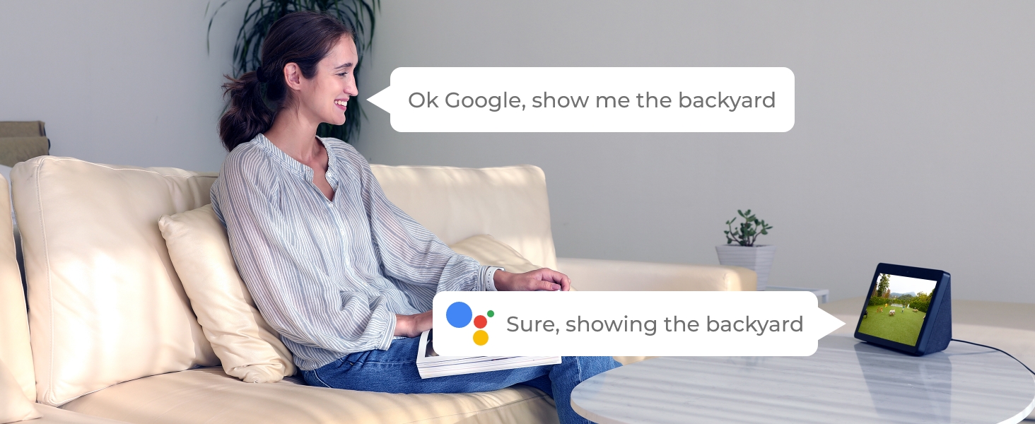 Compatible with Google Assistant