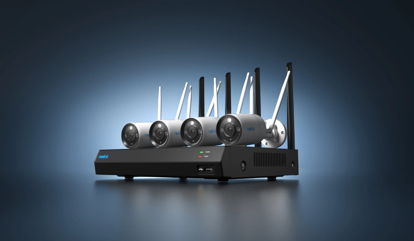 4K-Säkerhetskamerasystem