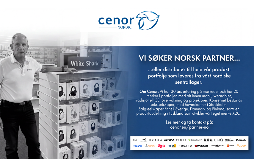 Cenor s&oslash;ker norsk partner og distribut&oslash;r